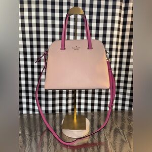 Kate Spade New York Maise Medium Dome Satchel in Pink Colorblock